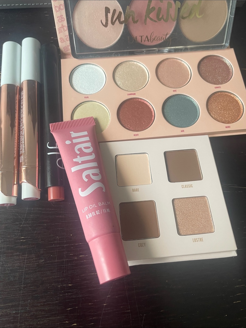 Ulta Beauty Eyeshadow Palette & Pink Lip Oil Balm Set